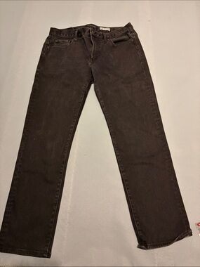 Aeropostale Men's Dark Charcoal Slim Straight Jeans NEW
